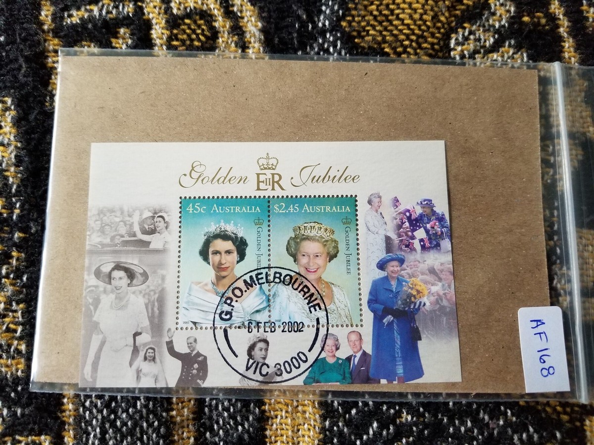 Australia CTO - 2002 Queen Elizabeth II Golden Jubilee - AF168