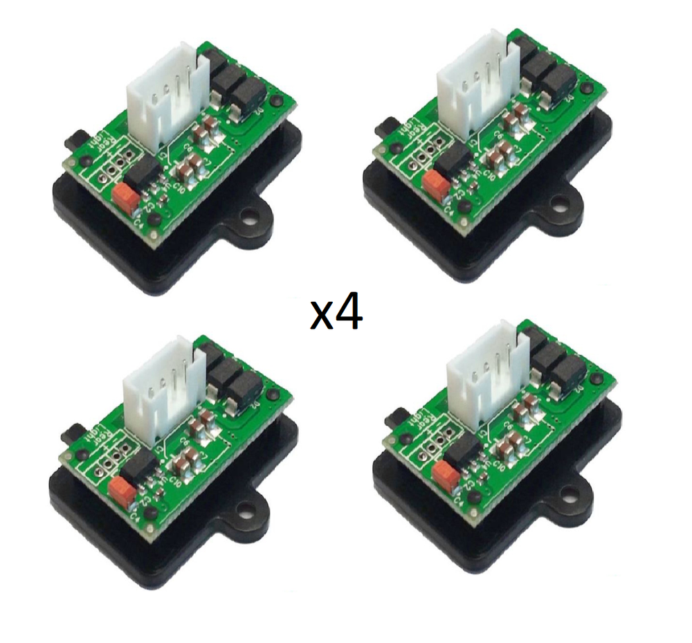Scalextric Digital Easy Fit C8515 1:32 Slot Car Conversion Chip Lot of 4