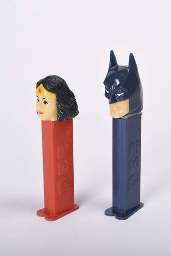 Pez Dispenser Batman Dark Knight 1998/Wonder Women 1981 {EX+} - Bild 3 von 6