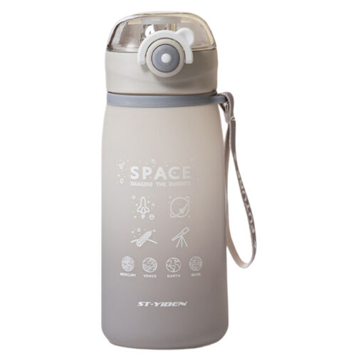 630ml Water Bottle Food Grade Motivational Comfortable Grip Water Jug Convenient