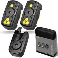 Black Cat Funkbissanzeiger Zum Wallerangeln, Battle Sounder Set 2+1, Bissmelder