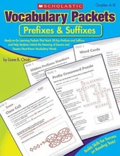 Vocabulary Packets: Prefixes & Suffixes: Ready-to-Go Learning Packets Tha - GOOD