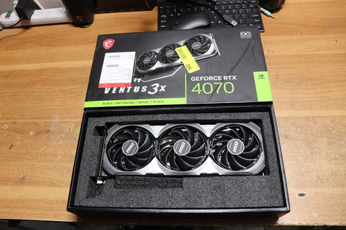 MSI GeForce RTX 4070 VENTUS 3X OC 12GB Gaming Video Graphics Card
