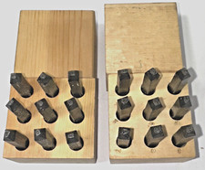 Number Stamp Sets .106mm And .165mm Size Numbers Complete Sets