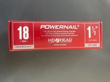 Powernail  L15018 18-Gauge 1-1/2-Inch Length L-Cleat Flooring Nails 1000 ct New