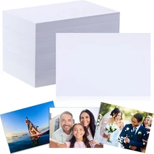400 Sheets Photo Paper 4X6 in Glossy Double Sided 54Lbs 9.5Mil 200Gsm Photo Pape
