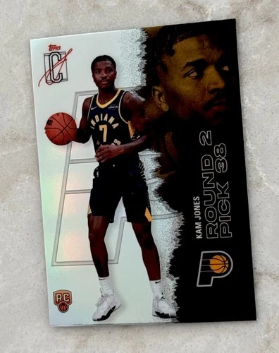 2025-26 Topps Signature Class - Chrome Variation Rookie Kam Jones #132 Refractor