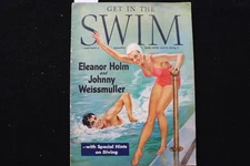 1940 GET IN THE SWIM MAGAZINE - JOHNNY WEISSMULLER & ELEANOR HOLM - K 2874