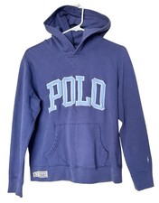 Polo Ralph Lauren Logo Fleece Hoodie Boys Size 14-16