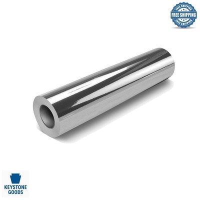 Chrome Silver Gloss Permanent Vinyl Roll for Cricut & Silhouette - 6ft x 11.8