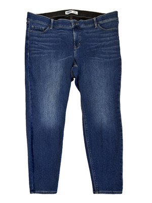 Old Navy Women's 22plus Rockstar Super Skinny High Rise Baddie Rocker Indie