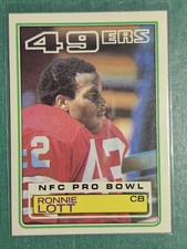 1983 Topps Ronnie Lott #168 NM 2nd year 49ers HOF