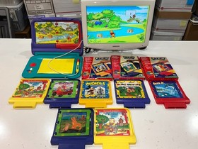 Sega Pico System Console with 9 Games Tested and Working