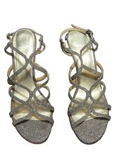 Stuart Weitzman Turning Up Pyrite Nocturn Heels Size 9N