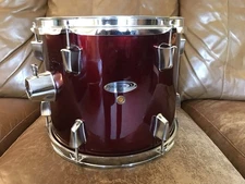 Used Percussion Plus 12” Red Rack Tom in Good Condition