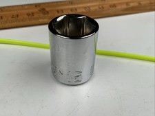 Craftsman CMMT43547, 15mm 3/8 Drive 6pt Metric Socket, China Or Taiwan -Neon Grn