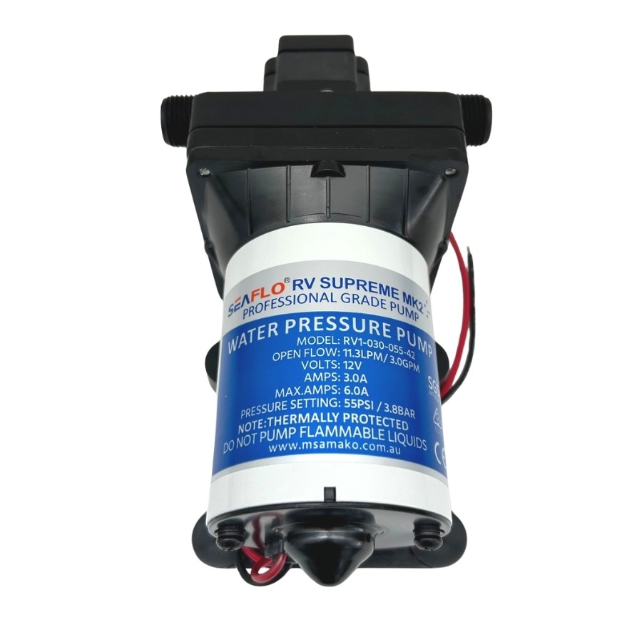 Seaflo RV Supreme MK2 12V 워터 펌프 (카라반, 모터홈, 캠핑 트레일러, RV용) 4