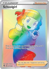 1x Schoolgirl - 277/264 - Secret Rare NM-Mint Pokemon SWSH08 - Fusion Strike