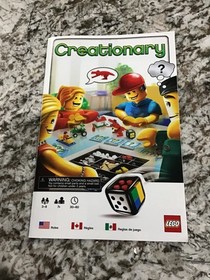 LEGO Games CREATIONARY (#3844) Includes Instruction Manual 100% Complete