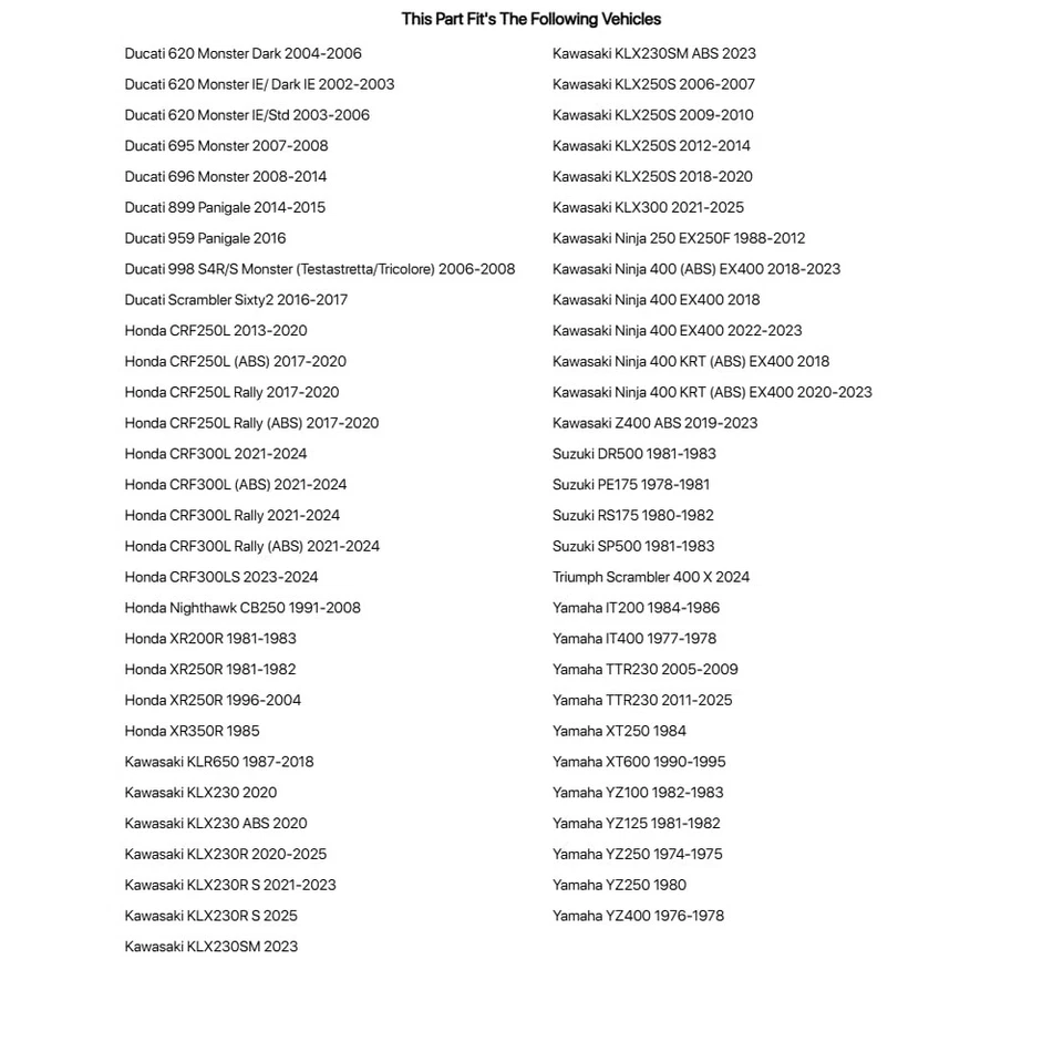 Cadena de oring Primary Drive 520 ORM 520x106 para KAWASAKI Ninja 400 EX400 2018,2022 Foto 2 de 4