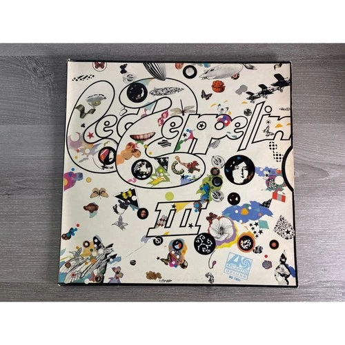 Led Zeppelin III Vinyl LP Atlantic Deluxe SD 7201 Germany Gatefold Rotating Whel