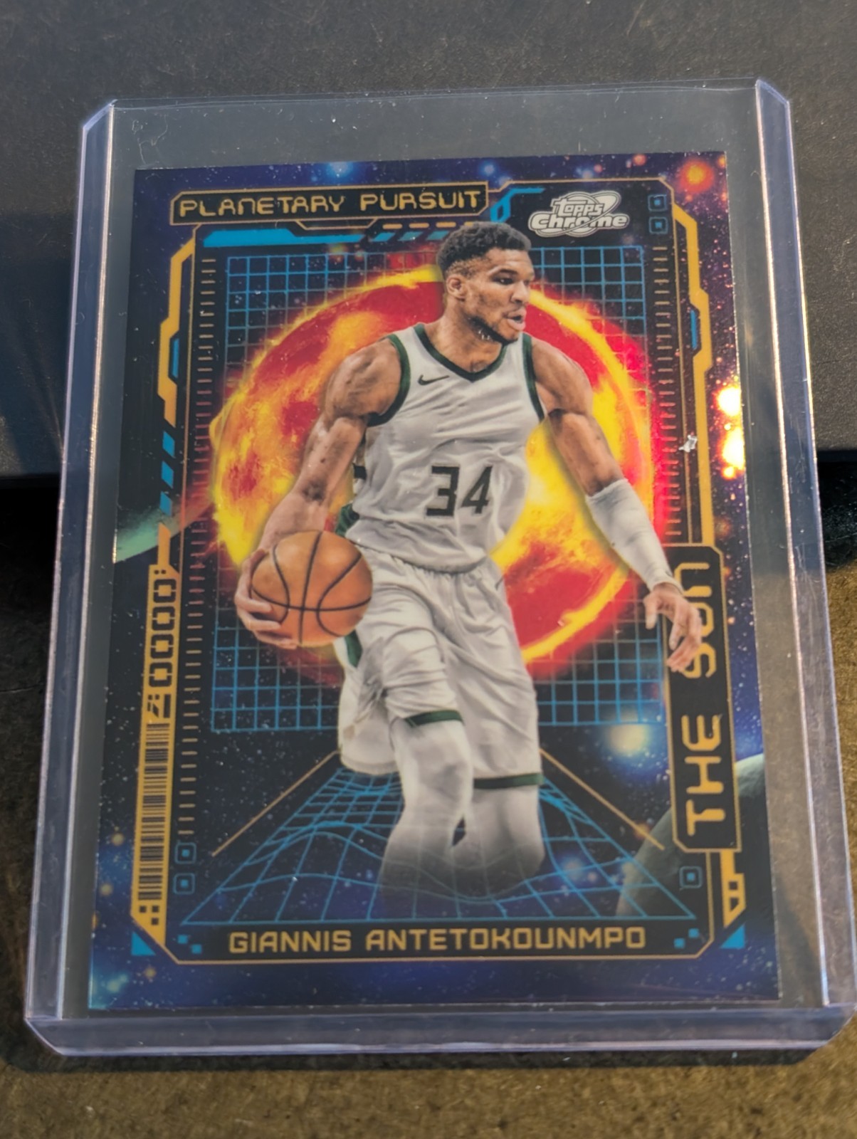 2023-24 Topps Chrome Cosmic - Planetary Pursuit Sun #PPS-3 Giannis Antetokounmpo