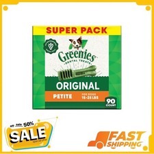 Greenies Original Flavor Adult Natural Dental Dog Treats Petite Size, 54 oz Pack