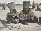 ORIGINAL RARE WWI PHOTOGRAPH OF SIKH MACHINE GUNNERS SOLDIERS BRITISH INDIA WW1