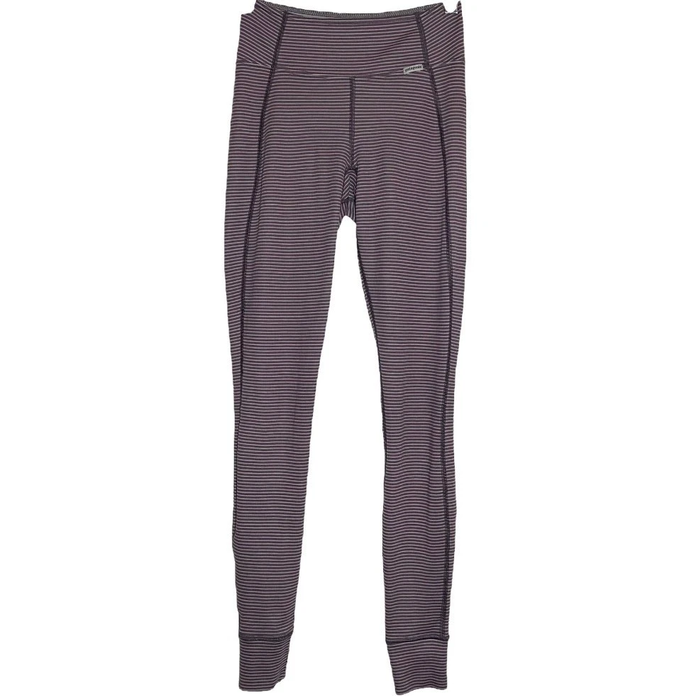 Patagonia Capilene 2 Lightweight Bottoms Polartec Base Layer Pants Striped XS