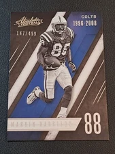 2016 Panini Absolute - Retired Marvin Harrison #123 /499 Numbered - Colts 