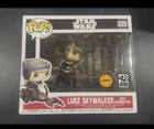 Funko Pop Star Wars #229 Luke Skywalker with Speeder Bike Chase