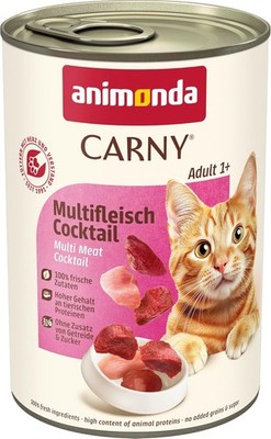 animonda Carny Katzen Nassfutter Multifleisch-Cocktail (6 x 400g), getreidefrei