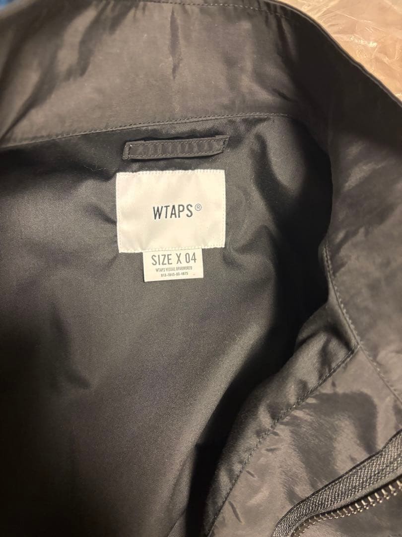 WTAPS Black Nylon Jacket X04 Multi-Pocket Waterpr… - image 3