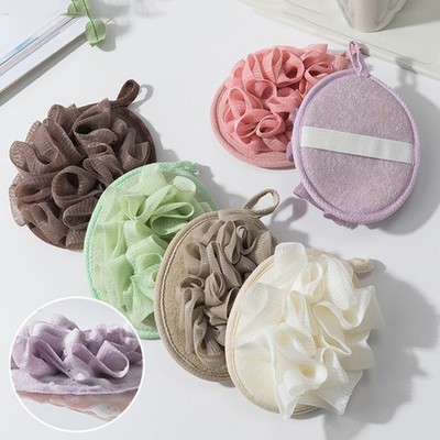 Dusche Loufah Body Scrub ber Weiches Mesh Peeling Bad Schwamm Puff Reini gung