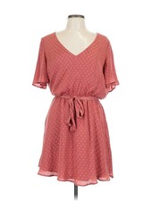 Show Me Your Mumu Women Pink Casual Dress L
