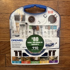 Dremel 110-Piece All-Purpose Accessory Kit - 26150709AA- 709-01 Missing Some