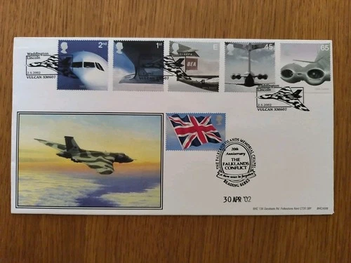 2002 Airlines FDC British Heritage Collectables RAF Official