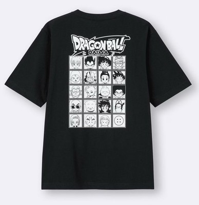 Dragon Ball Daima GU Men s XL Black Tee Character Grid Anime Shirt New