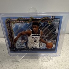 Topps Holiday 2025-26 Anthony Edwards #H84 Minnesota Timberwolves Glitter