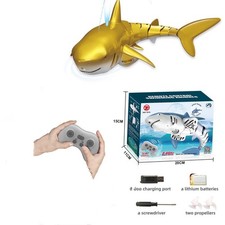 RC Smart Shark Whale Water Jouet - Spray Water Remote Controlled Boat Submarine