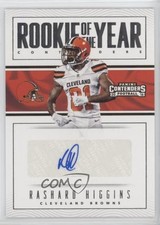2016 Panini Contenders Rookie of the Year Rashard Higgins #29 Auto 1og
