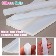 Thick 1mm-30mm Square Silicone Strip Sealing Strip Waterproof Heat-Resistant