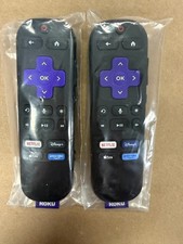 2 pieces NEW ROKU Remote Control 3026000125, RC-BR1 for TV  Batteries