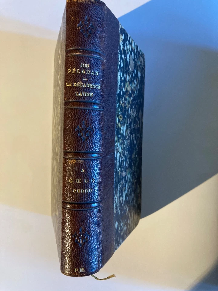 Rose-Croix - Joséphin Péladan - A cœur perdu - Édition originale- 1888 - Photo 2/4