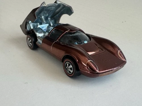 Vintage Hot Wheels Redline Lola GT70 Brown EXCELLENT CONDITION!
