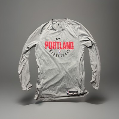 Nike Dri-Fit NBA Authentic Portland Trail Blazers Warm Up Shooting Shirt Medium