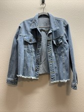 Jeans Brand Denim Jacket Cropped/Cut Off WOMENS SMALL