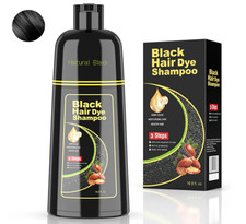 Champu Para Cubrir Canas Cabello Negro Hierbas Naturales Brillo Y Crecimiento