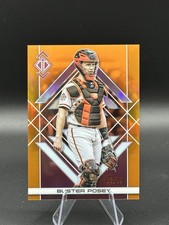💥2025 Topps Transcendent Buster Posey ORANGE #/25 GIANTS Color Match BOOKEND💥