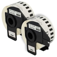 2x etykiety bez końca do Brother PT QL-710W QL-720 QL-700 QL-710 38mmx30,48m
